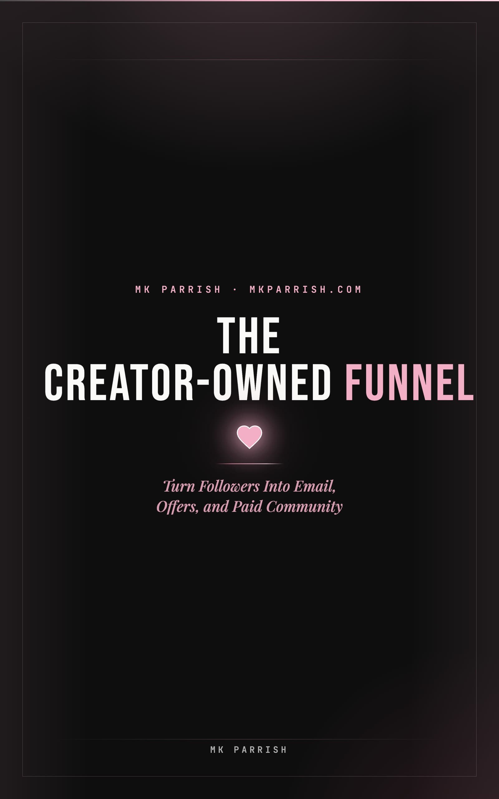 The Creator-Owned Funnel cover