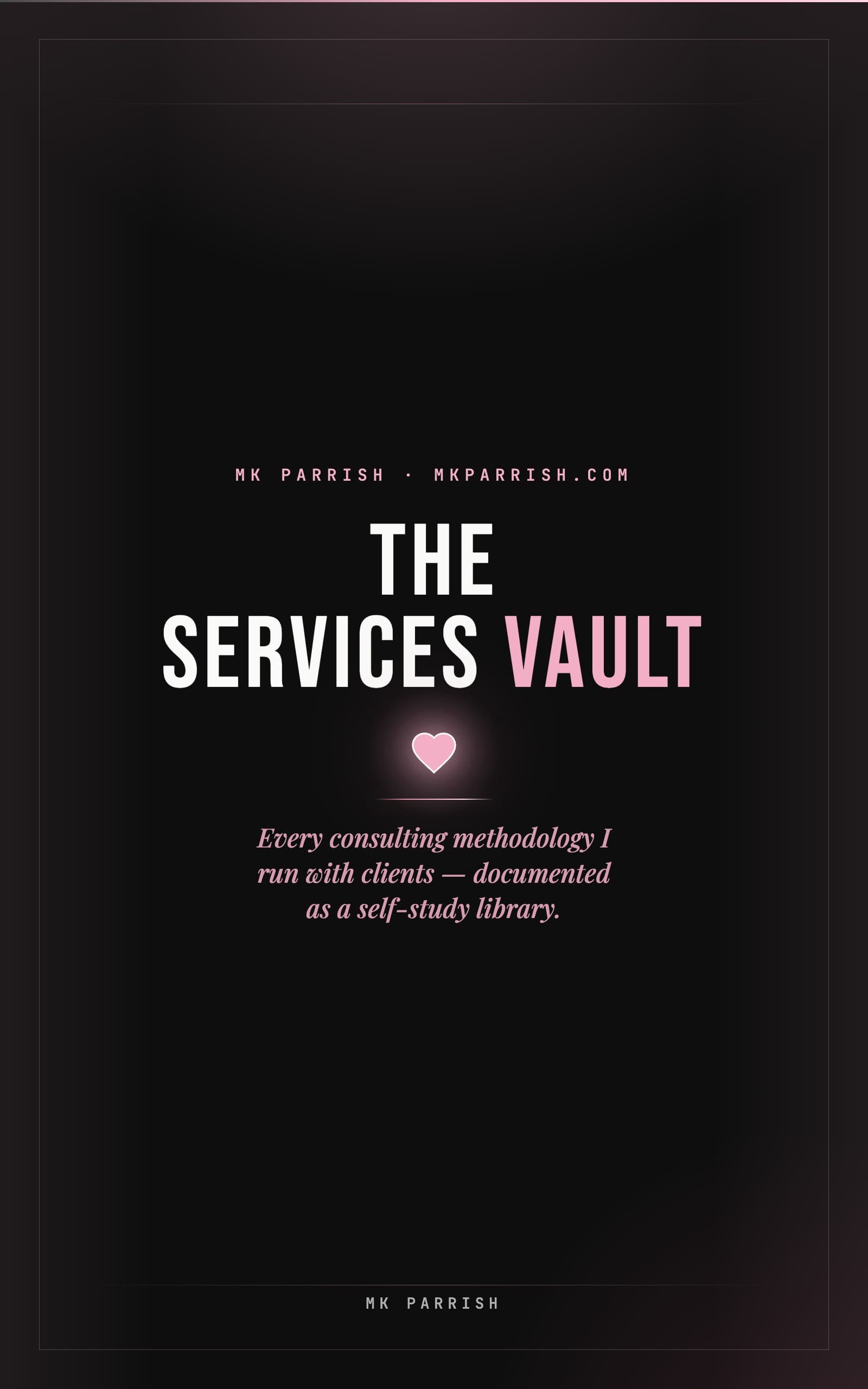 The Services Vault cover