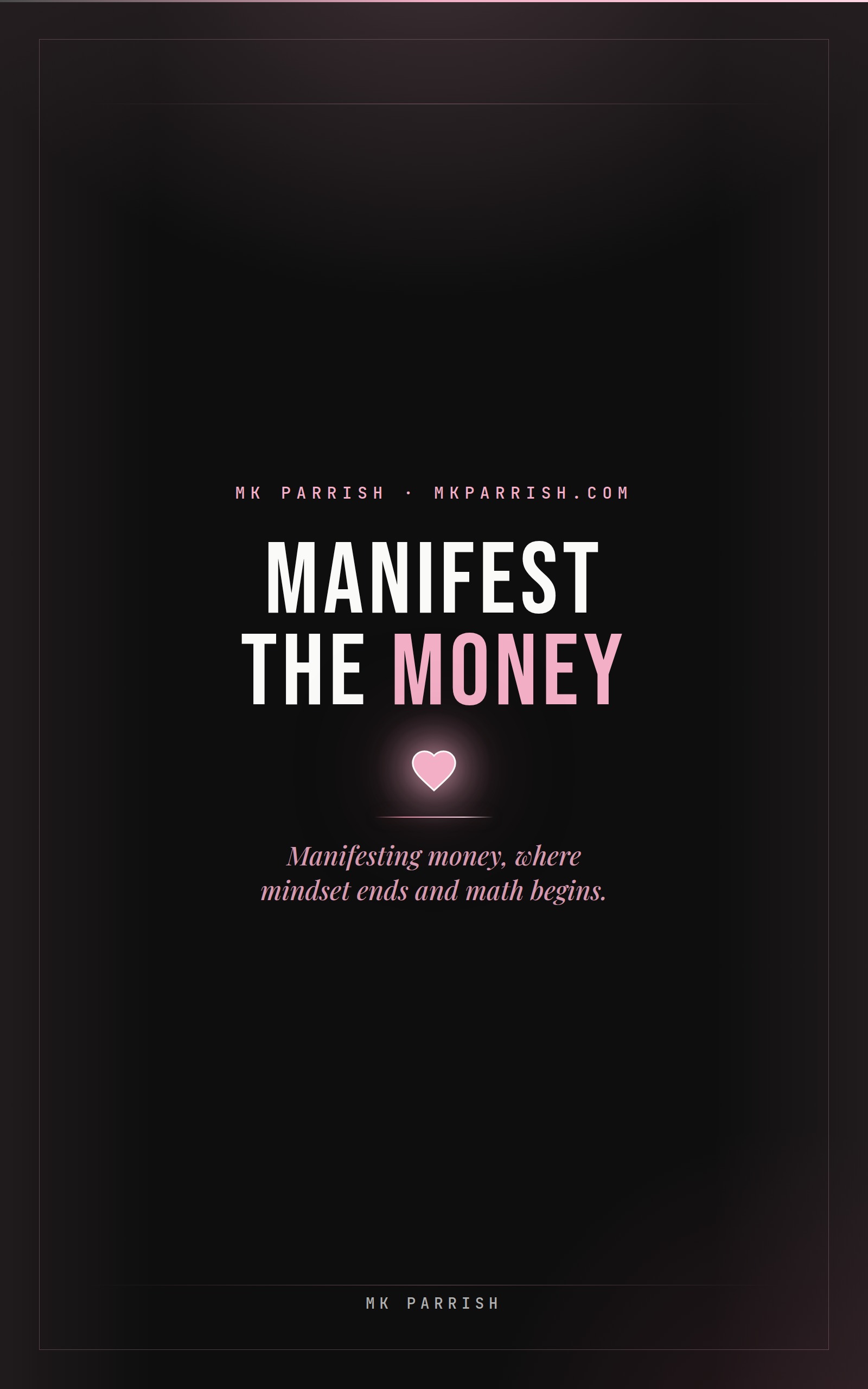 Manifest the Money cover