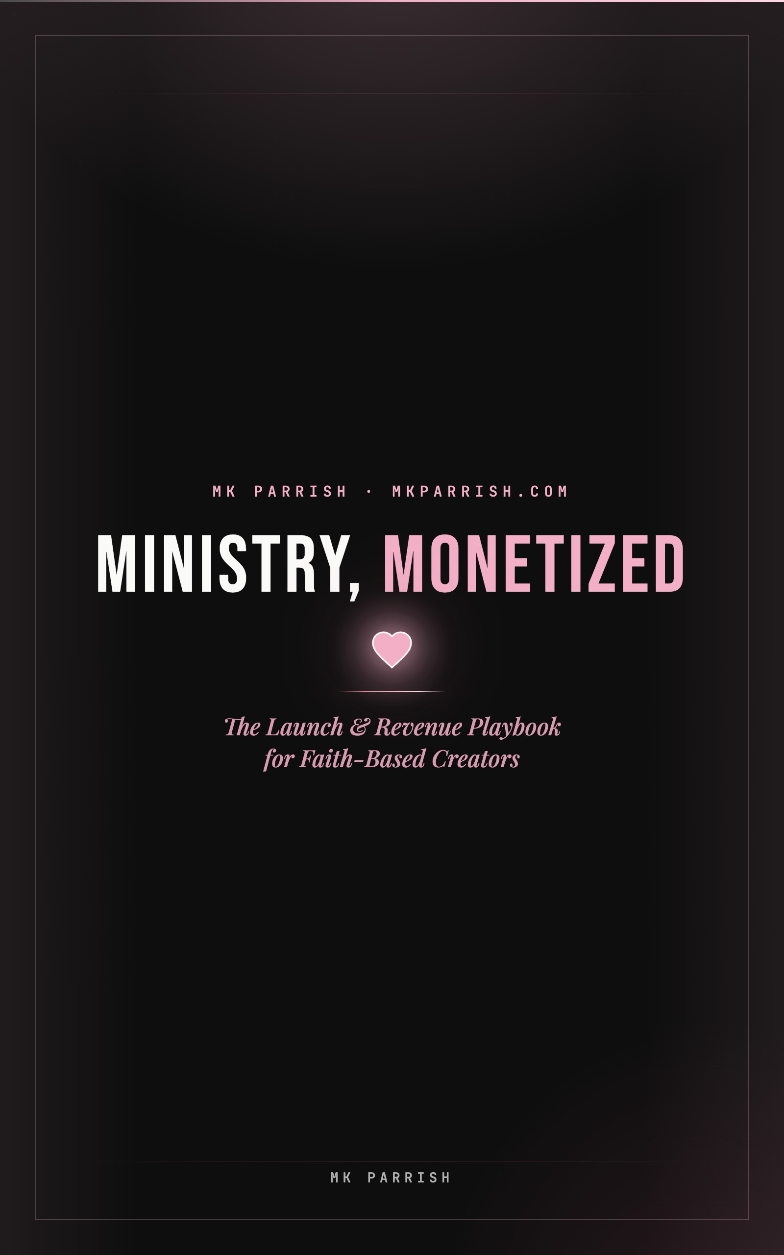 Ministry, Monetized — book cover
