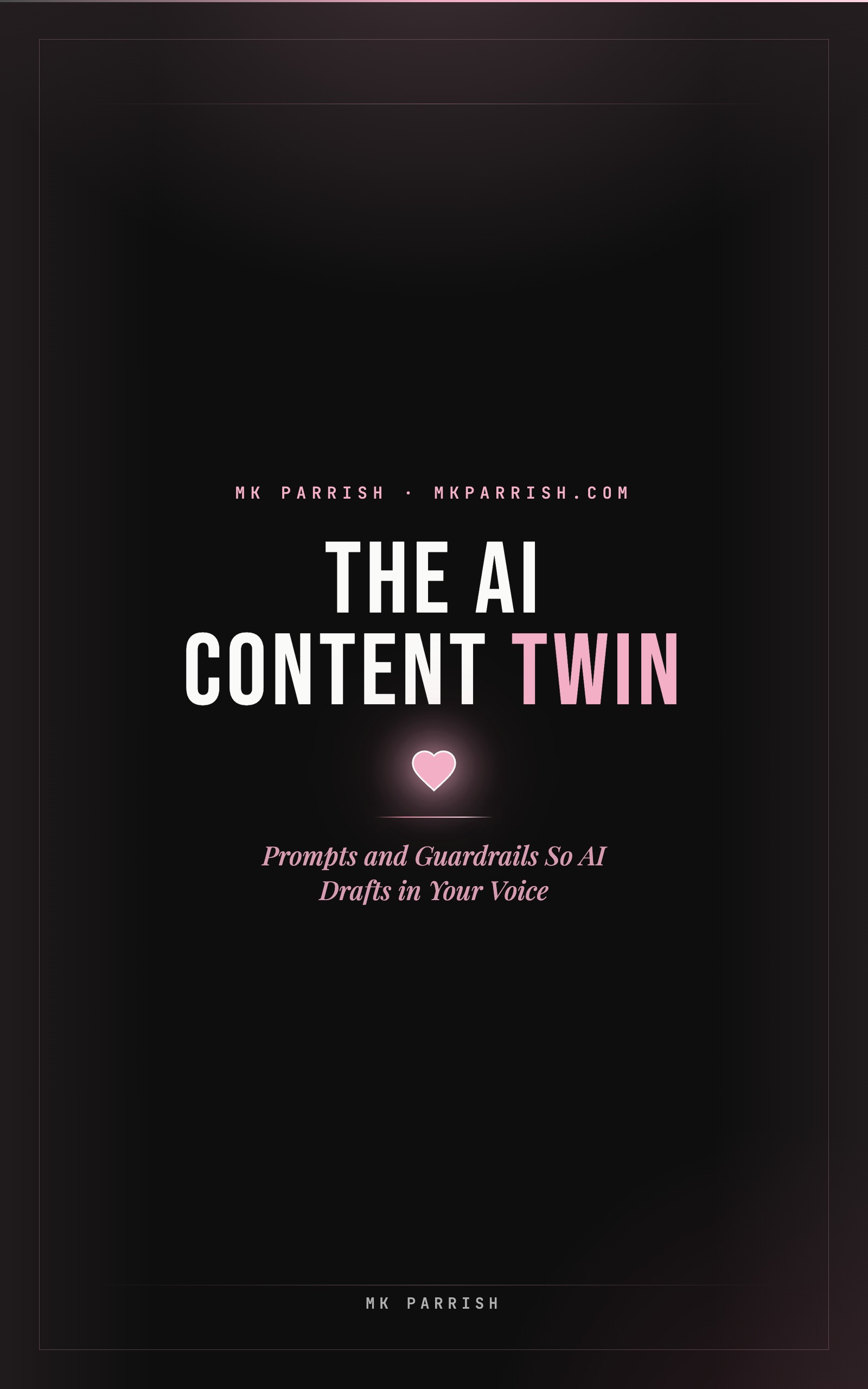 The AI Content Twin — book cover