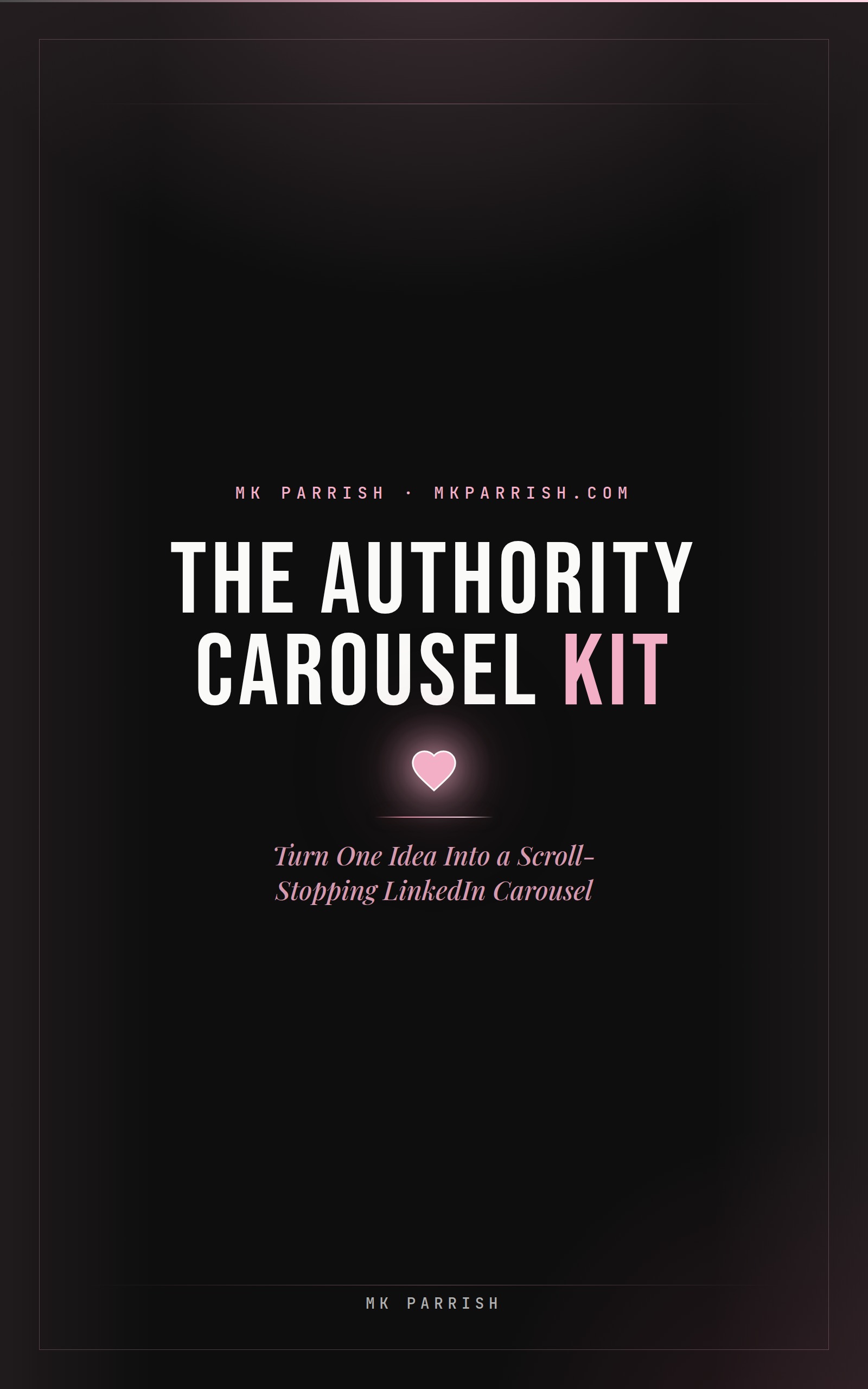 The Authority Carousel Kit — book cover
