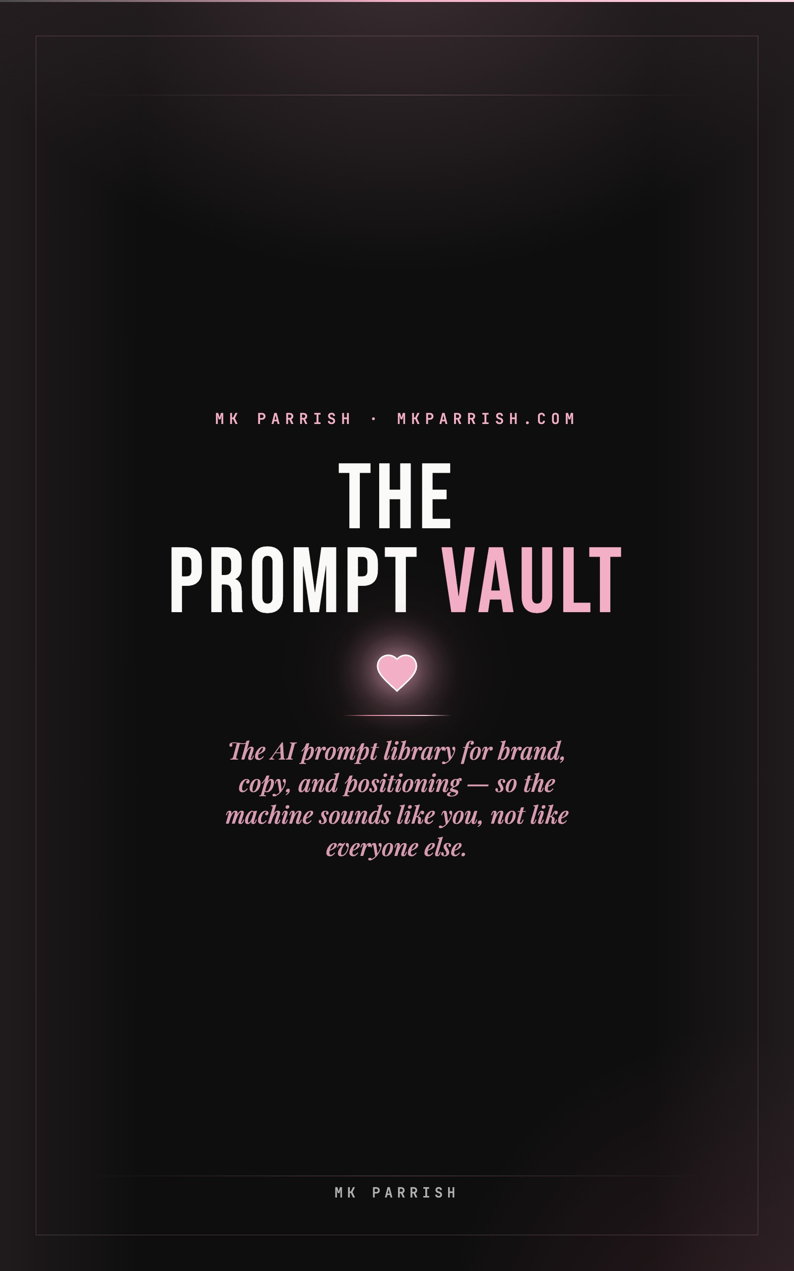 The Prompt Vault — book cover