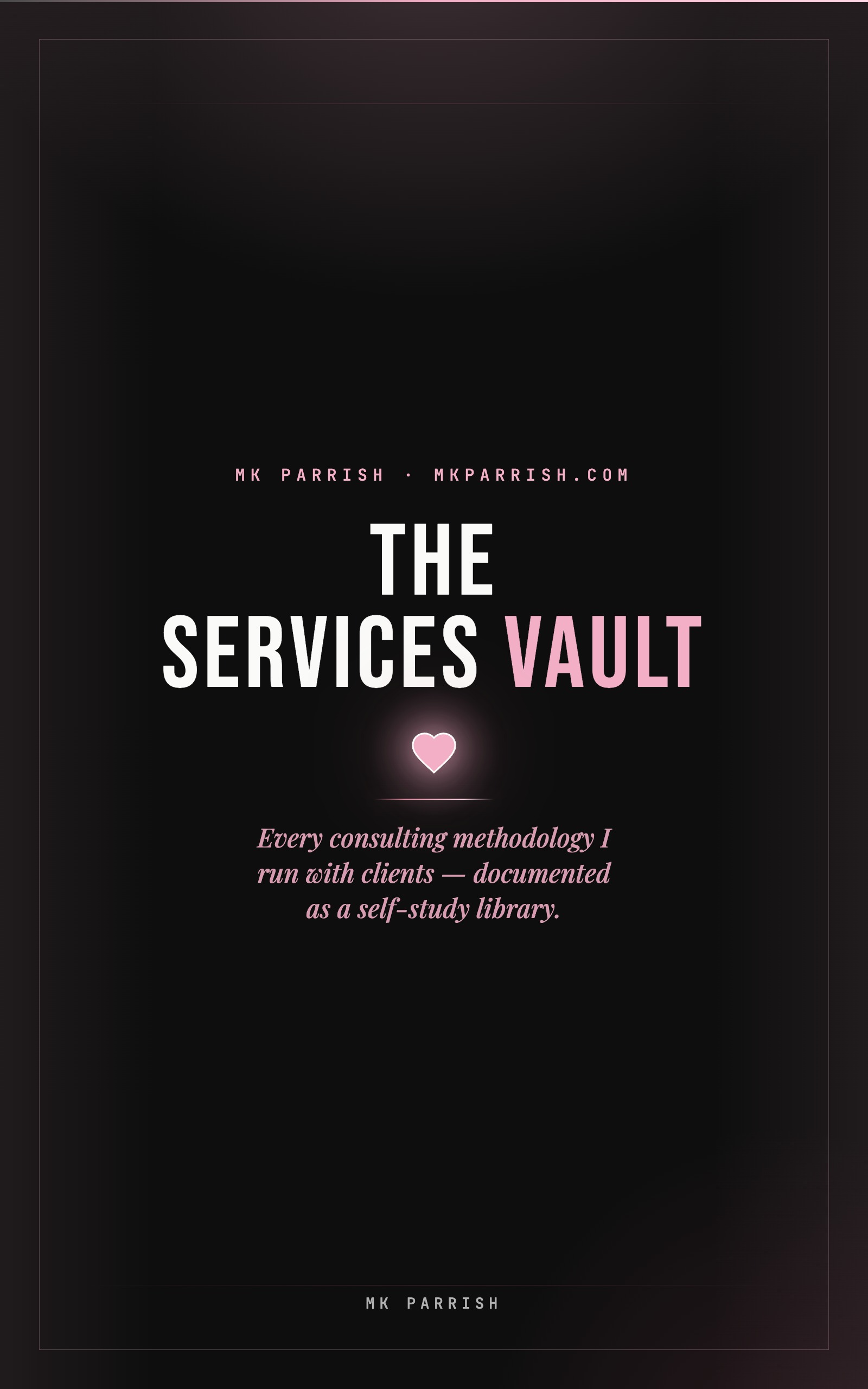 The Services Vault — book cover